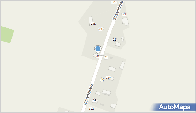Strzembowo, Strzembowo, 42, mapa Strzembowo