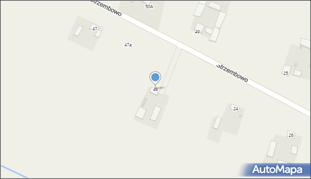 Strzembowo, Strzembowo, 48, mapa Strzembowo