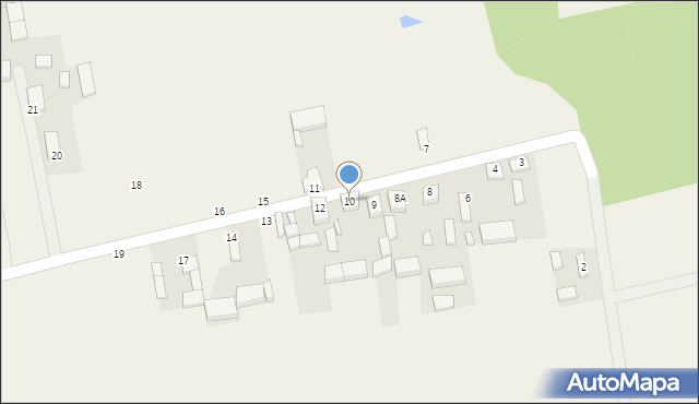 Strzemeszna Pierwsza, Strzemeszna Pierwsza, 10, mapa Strzemeszna Pierwsza