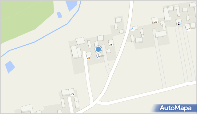 Strzemeszna Pierwsza, Strzemeszna Pierwsza, 27, mapa Strzemeszna Pierwsza