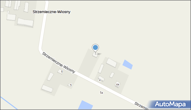 Strzemieczne-Wiosny, Strzemieczne-Wiosny, 7, mapa Strzemieczne-Wiosny