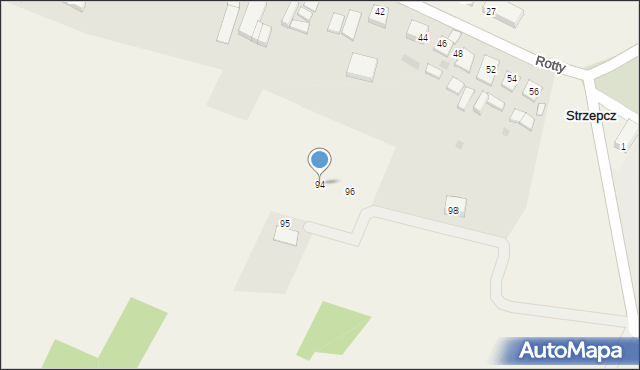 Strzepcz, Strzepcz, 94, mapa Strzepcz