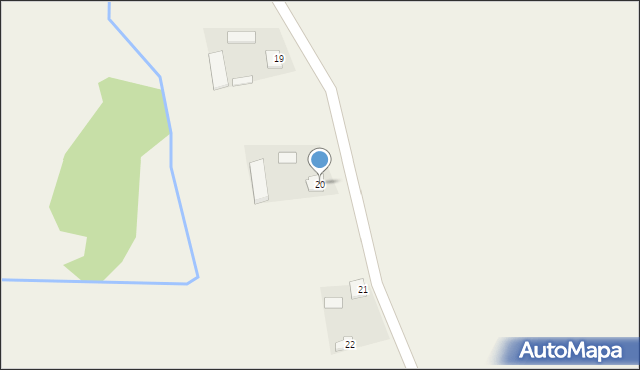 Strzeszewo, Strzeszewo, 20, mapa Strzeszewo