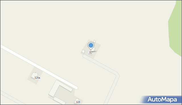 Strzeszkowice Duże, Strzeszkowice Duże, 327, mapa Strzeszkowice Duże