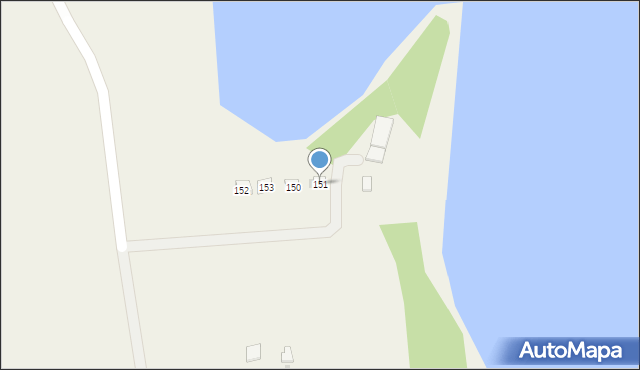 Strzeszów, Strzeszów, 151, mapa Strzeszów