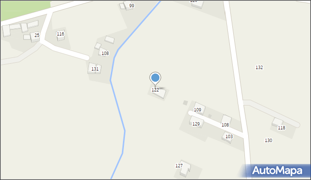 Strzeszyce, Strzeszyce, 122, mapa Strzeszyce