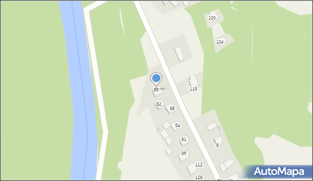 Strzeszyce, Strzeszyce, 83, mapa Strzeszyce