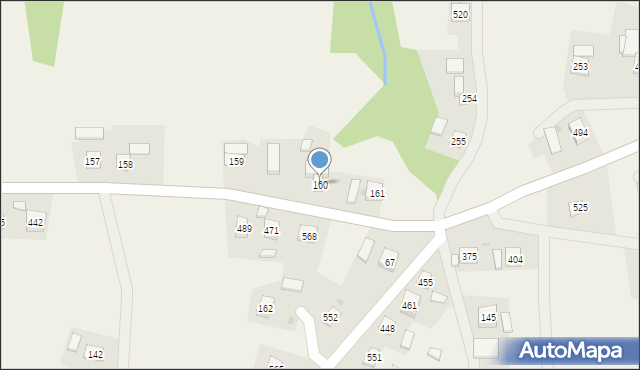 Strzeszyn, Strzeszyn, 160, mapa Strzeszyn