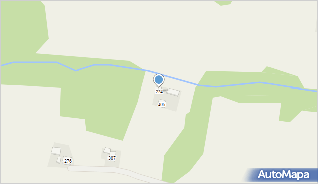 Strzeszyn, Strzeszyn, 224, mapa Strzeszyn