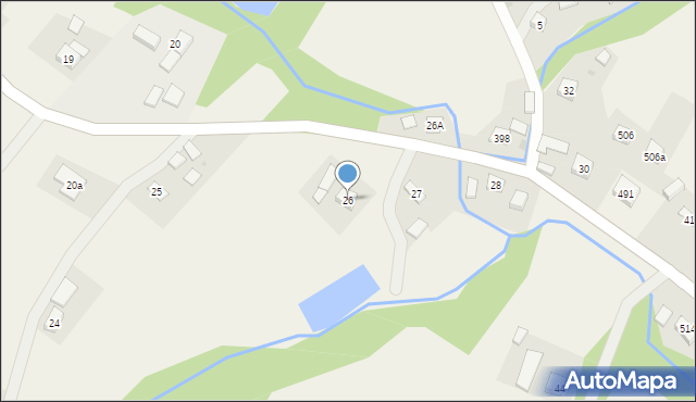 Strzeszyn, Strzeszyn, 26, mapa Strzeszyn