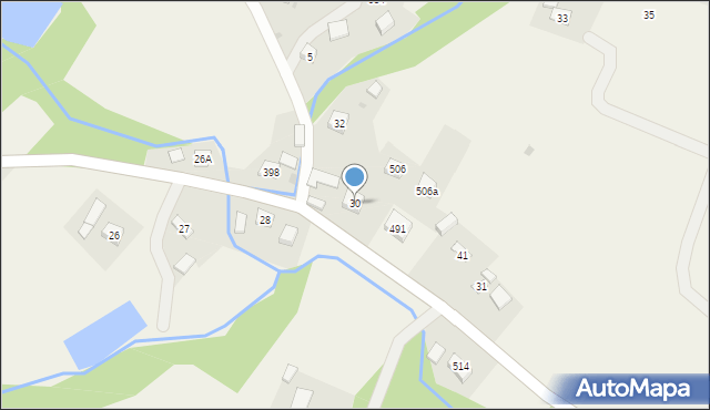Strzeszyn, Strzeszyn, 30, mapa Strzeszyn