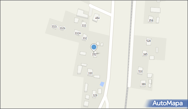 Strzeszyn, Strzeszyn, 331, mapa Strzeszyn