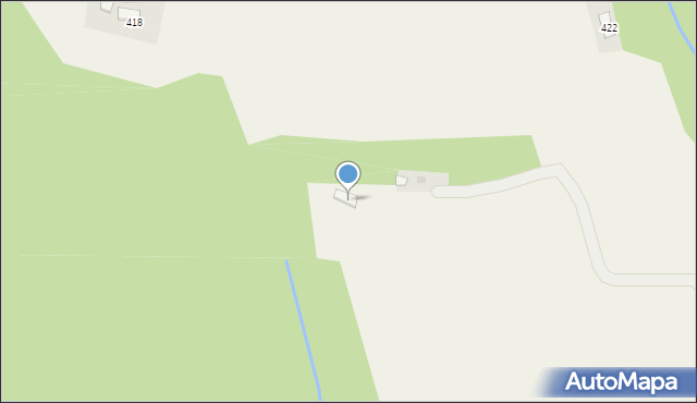 Strzeszyn, Strzeszyn, 419, mapa Strzeszyn
