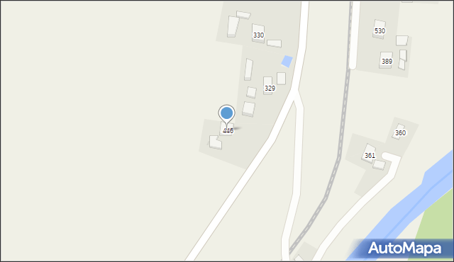 Strzeszyn, Strzeszyn, 446, mapa Strzeszyn