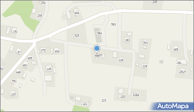 Strzeszyn, Strzeszyn, 509, mapa Strzeszyn