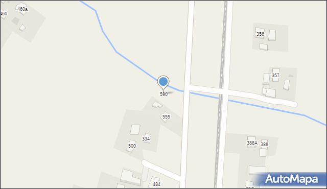 Strzeszyn, Strzeszyn, 590, mapa Strzeszyn