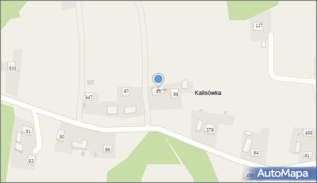 Strzeszyn, Strzeszyn, 85, mapa Strzeszyn