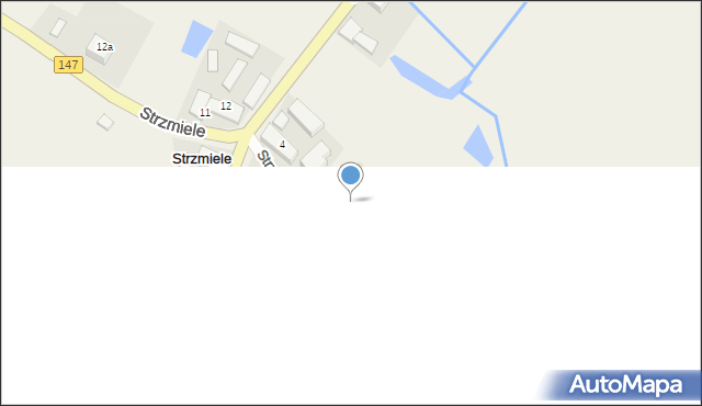 Strzmiele, Strzmiele, 5, mapa Strzmiele