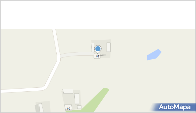 Strzygi, Strzygi, 68, mapa Strzygi