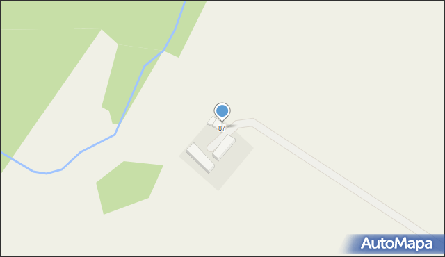 Strzygi, Strzygi, 87, mapa Strzygi