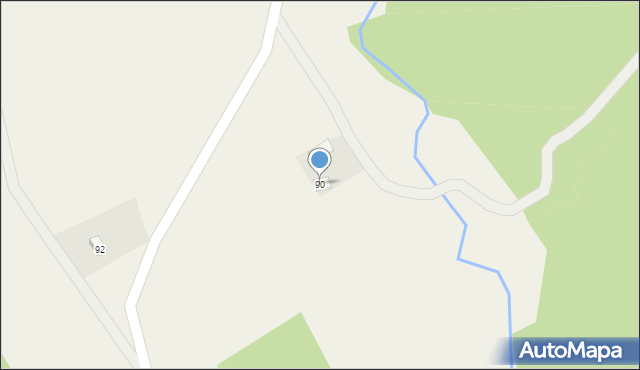 Strzygi, Strzygi, 90, mapa Strzygi