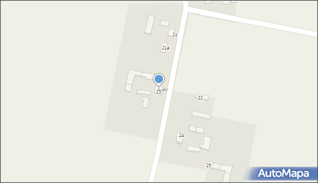 Strzygi, Strzygi, 23, mapa Strzygi