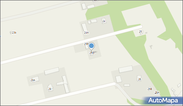 Strzyże, Strzyże, 25G, mapa Strzyże