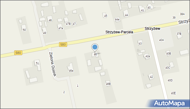 Strzyżew, Strzyżew, 46, mapa Strzyżew