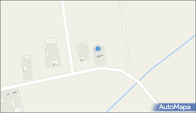 Strzyżew, Strzyżew, 14A, mapa Strzyżew