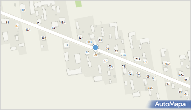 Strzyżew, Strzyżew, 78, mapa Strzyżew