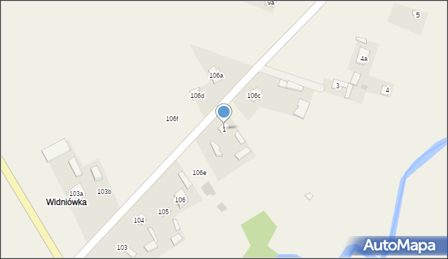 Strzyżewice, Strzyżewice, 1, mapa Strzyżewice