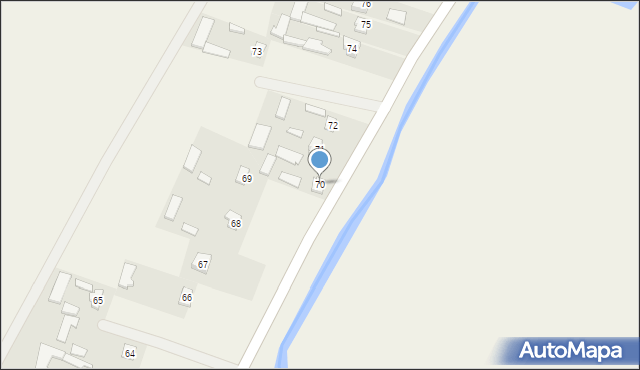 Strzyżewice, Strzyżewice, 70, mapa Strzyżewice