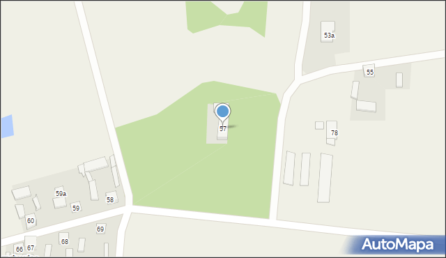 Strzyżewice, Strzyżewice, 57, mapa Strzyżewice