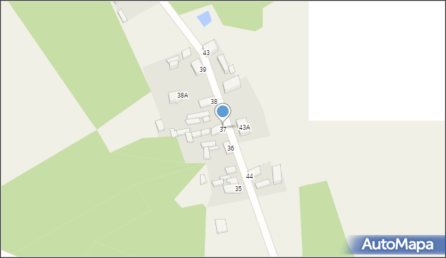 Strzyżewo, Strzyżewo, 37, mapa Strzyżewo