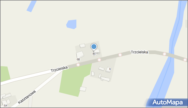 Strzyżewo, Strzyżewo, 6C, mapa Strzyżewo