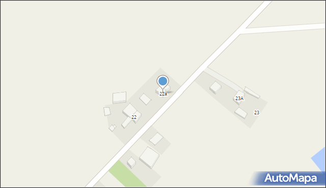 Strzyżewo Paczkowe, Strzyżewo Paczkowe, 22a, mapa Strzyżewo Paczkowe