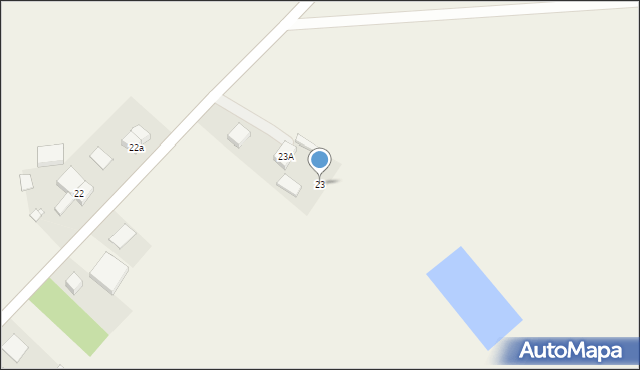 Strzyżewo Paczkowe, Strzyżewo Paczkowe, 23, mapa Strzyżewo Paczkowe