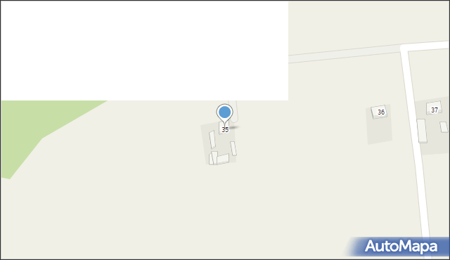 Strzyżewo Paczkowe, Strzyżewo Paczkowe, 35, mapa Strzyżewo Paczkowe