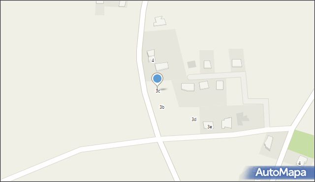 Strzyżewo Smykowe, Strzyżewo Smykowe, 3c, mapa Strzyżewo Smykowe