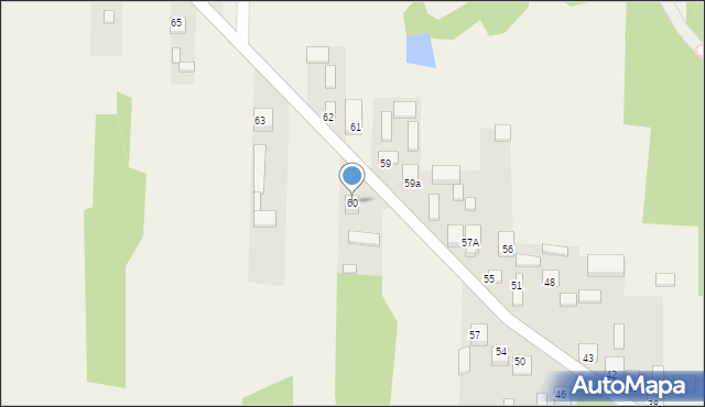 Strzyżów, Strzyżów, 60, mapa Strzyżów