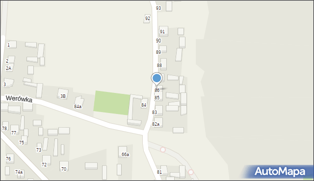 Strzyżów, Strzyżów, 86, mapa Strzyżów