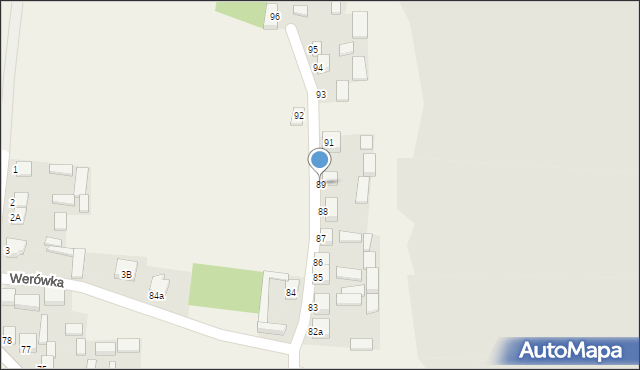 Strzyżów, Strzyżów, 89, mapa Strzyżów