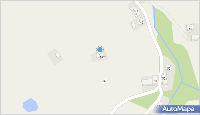 Strzyżowiec, Strzyżowiec, 49A, mapa Strzyżowiec