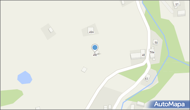 Strzyżowiec, Strzyżowiec, 49c, mapa Strzyżowiec