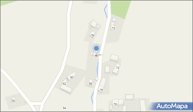 Strzyżowiec, Strzyżowiec, 56, mapa Strzyżowiec