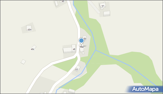 Strzyżowiec, Strzyżowiec, 59a, mapa Strzyżowiec