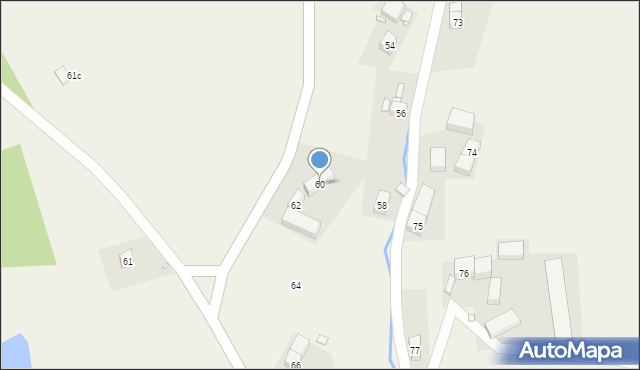 Strzyżowiec, Strzyżowiec, 60, mapa Strzyżowiec