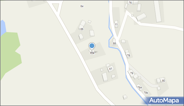 Strzyżowiec, Strzyżowiec, 66a, mapa Strzyżowiec