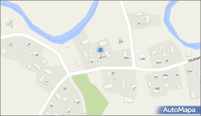 Stubienko, Stubienko, 45, mapa Stubienko