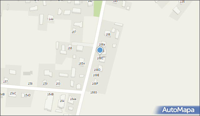 Stubno, Stubno, 168C, mapa Stubno